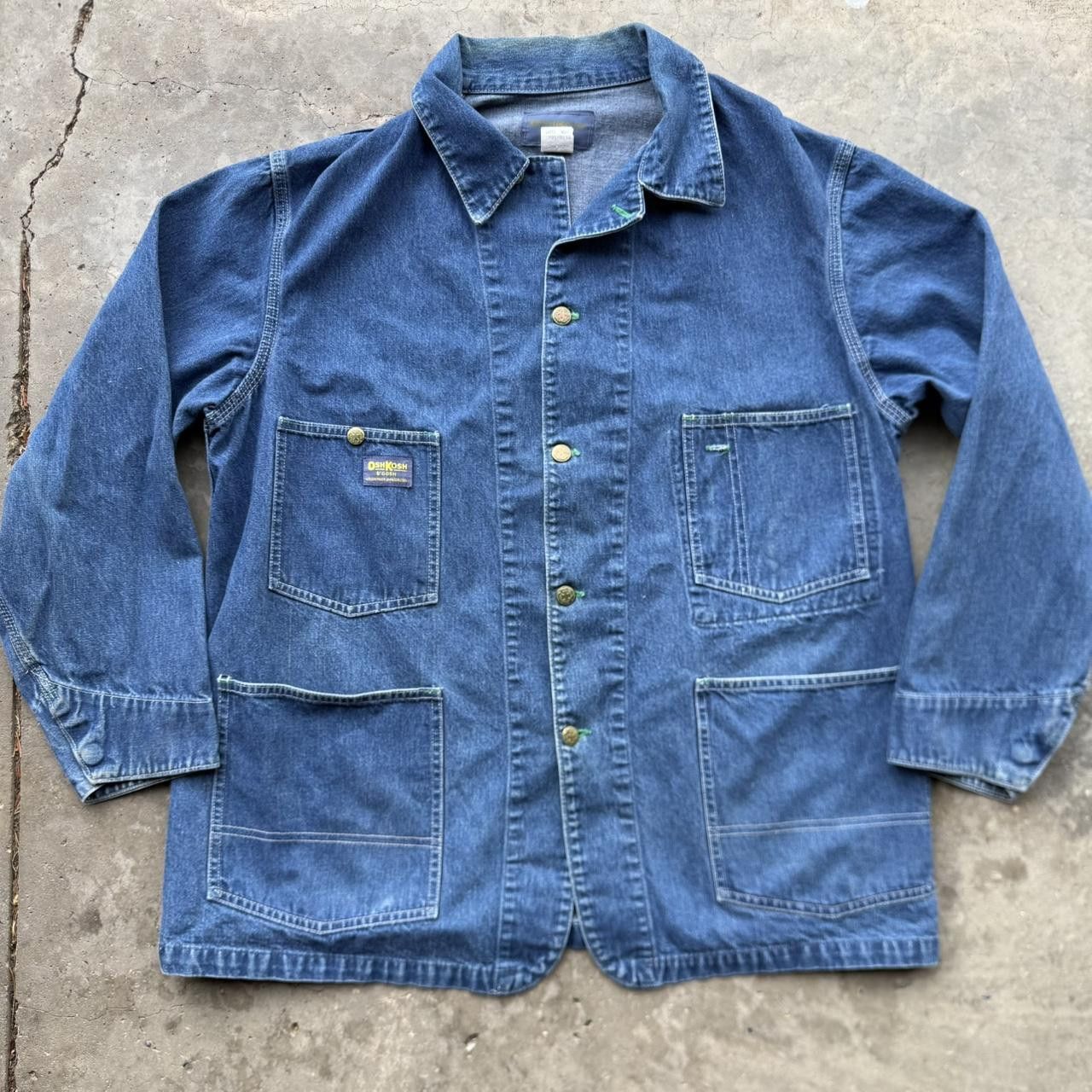 Oshkosh OshKosh B'gosh Men's Denim Jacket Size US XL / EU 56 / 4 - 1 Thumbnail