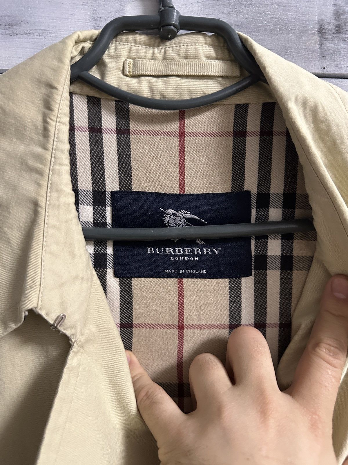 Burberry Rare Luxury Burberry WMN Coat Vintage Nova Check Size ONE SIZE - 11 Thumbnail