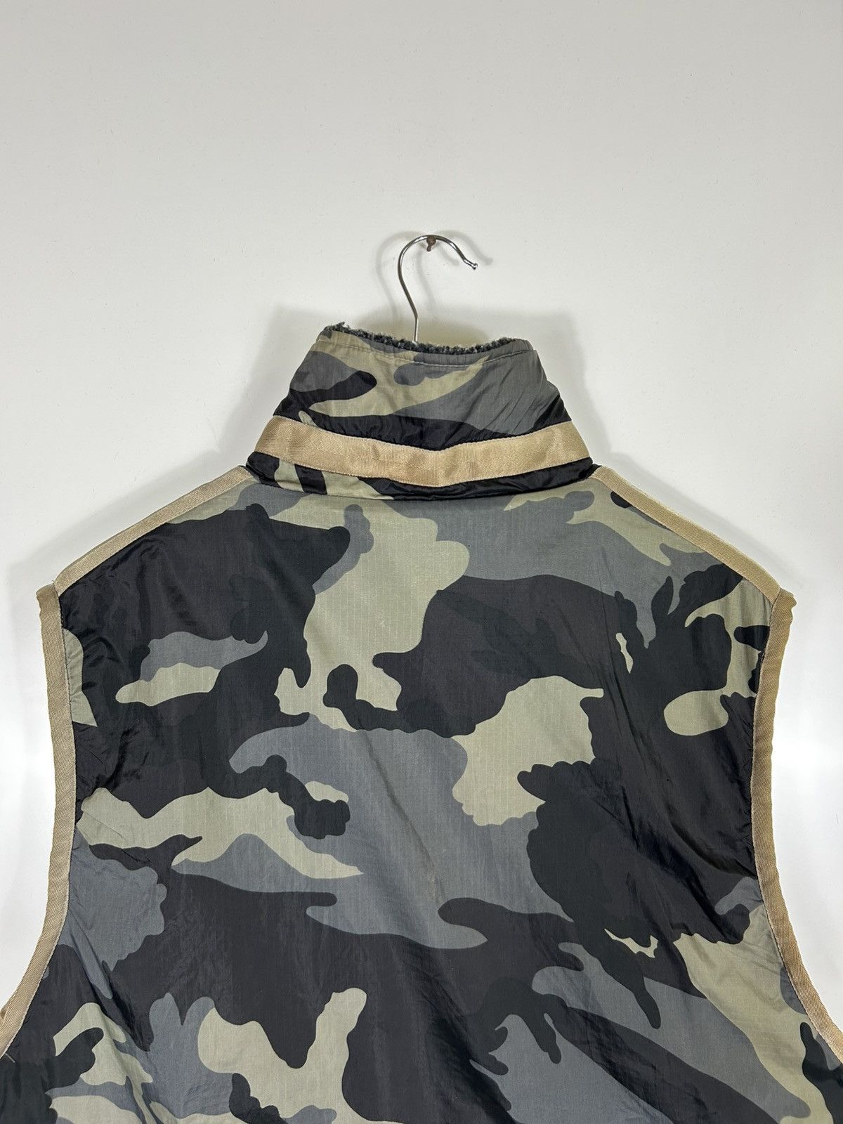 Vintage ⚡️Vintage Even River Fleece Camo Multi Pocket Vest Size US L / EU 52-54 / 3 - 16 Thumbnail