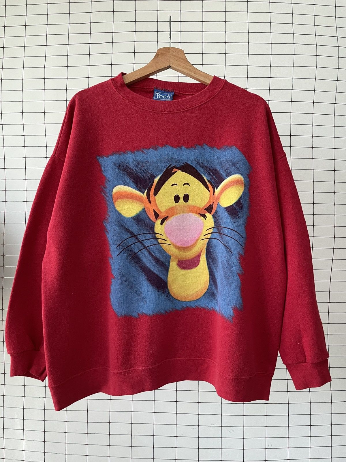 Disney × Vintage Vintage Tigger Pooh Disney Sweatshirt Size US XL / EU 56 / 4 - 1 Thumbnail