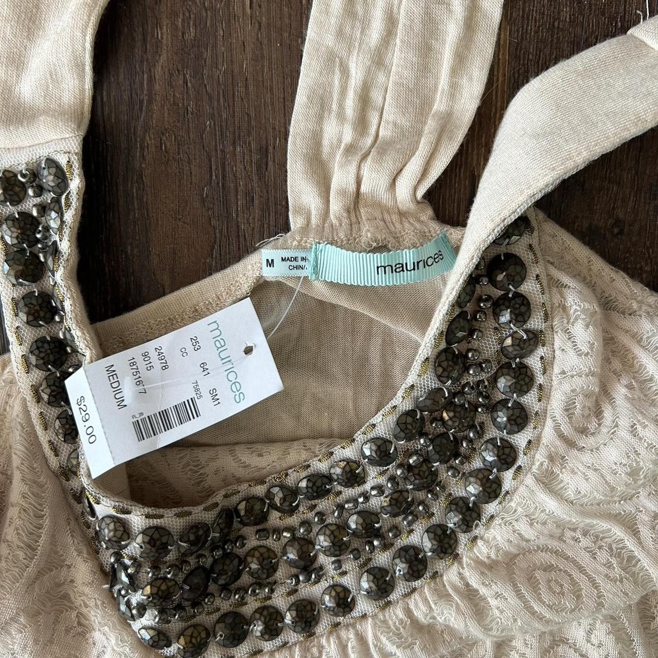 Other Maurices Y2K Cream Tank Top Size M Size M / US 6-8 / IT 42-44 - 2 Thumbnail