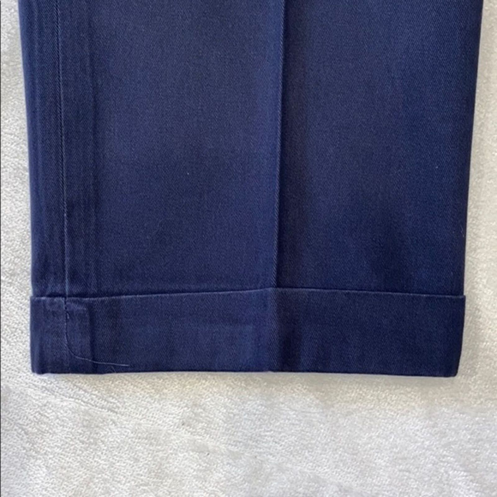 Nautica Nautica Navy Blue Chinos Trouser | Sz 34W x 30L Size US 34 / EU 50 - 7 Thumbnail