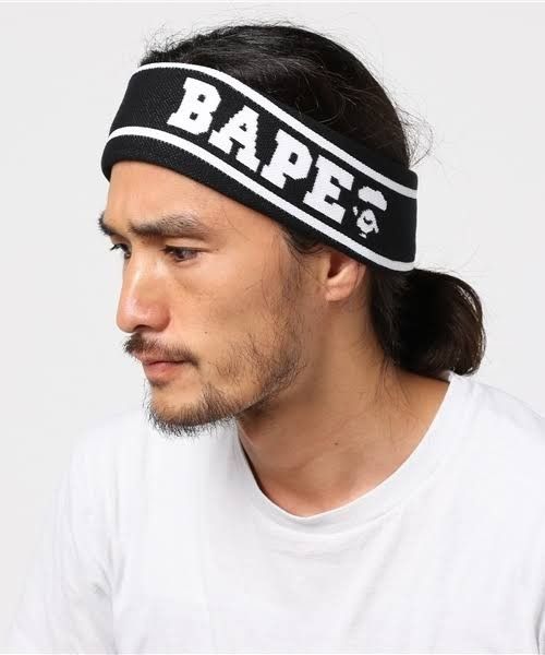 Bape A Bathing Ape "Bape Headband" Size ONE SIZE - 10 Thumbnail