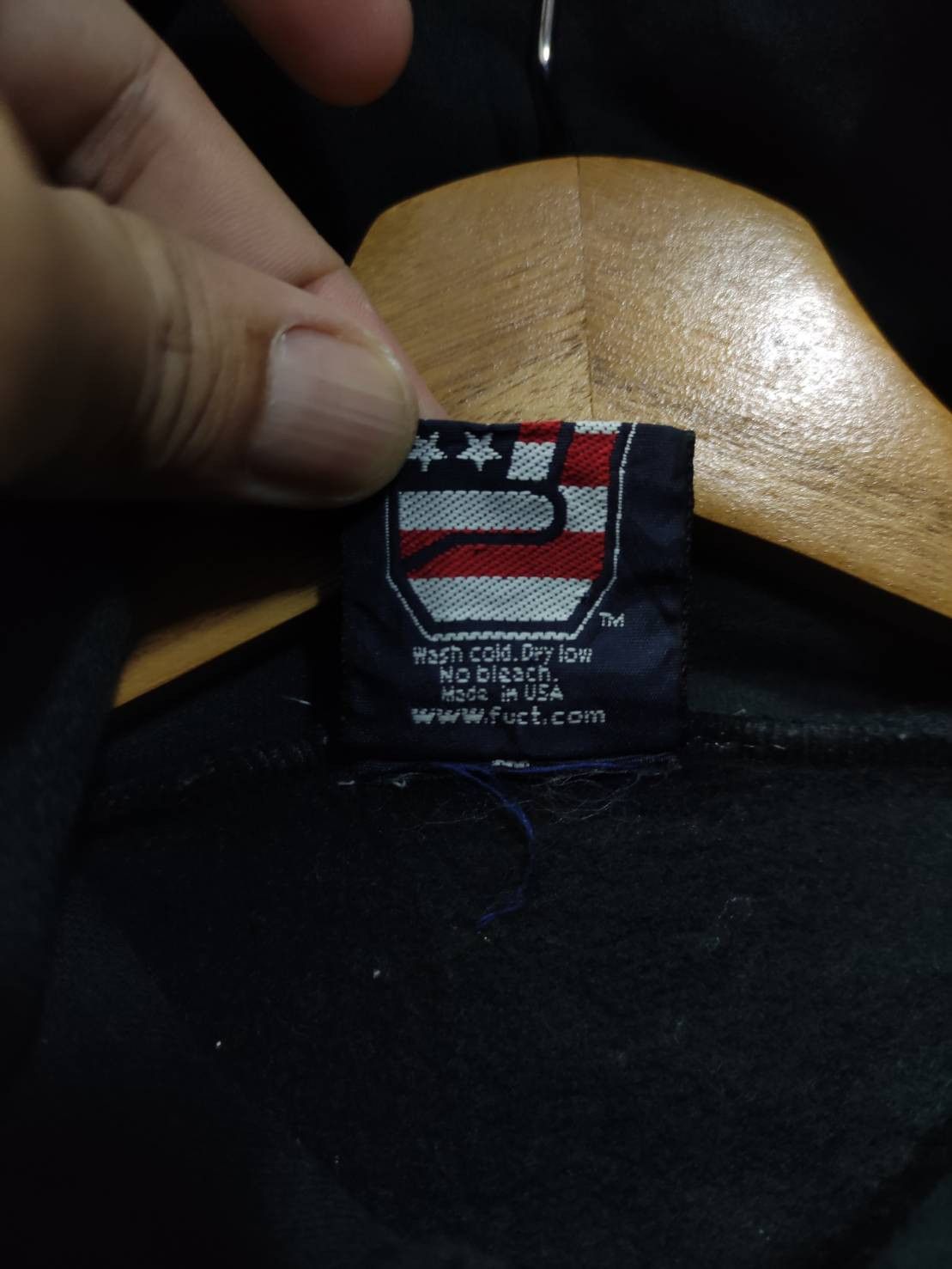 FUCT Rare! Vtg 90's Fuct Og Font Logo Zip-Up Hoodie Size US M / EU 48-50 / 2 - 6 Thumbnail