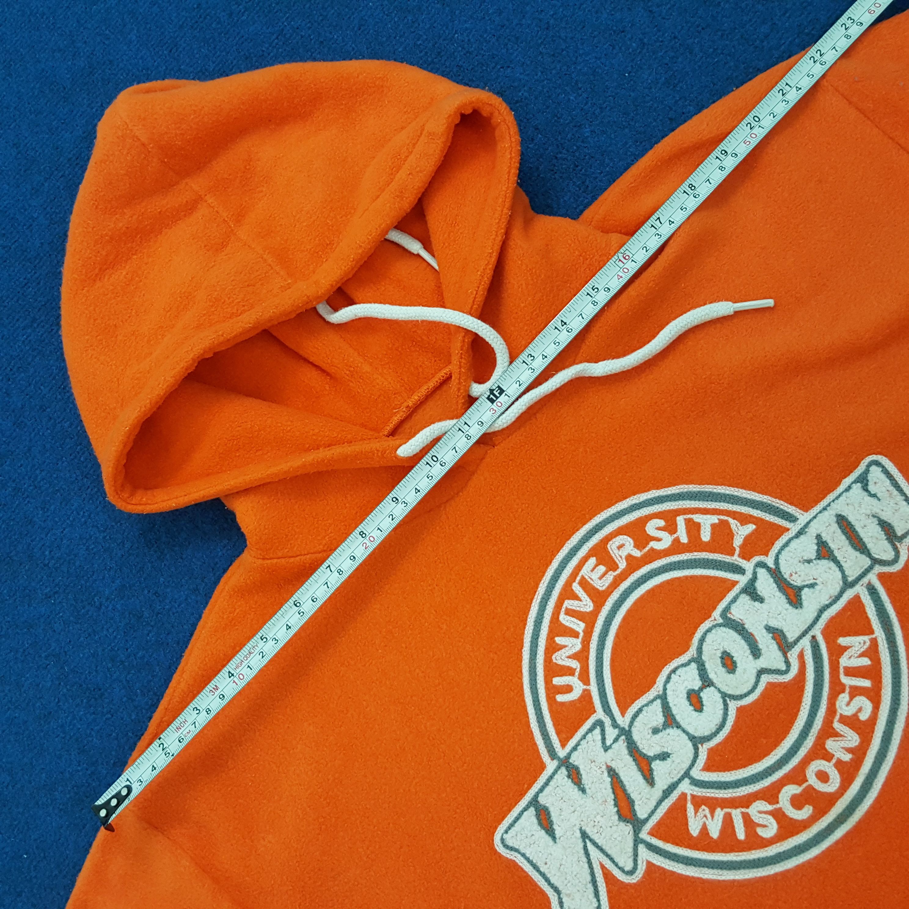 Vintage Vintage University Wisconsin American College Hoodie Size US L / EU 52-54 / 3 - 9 Thumbnail