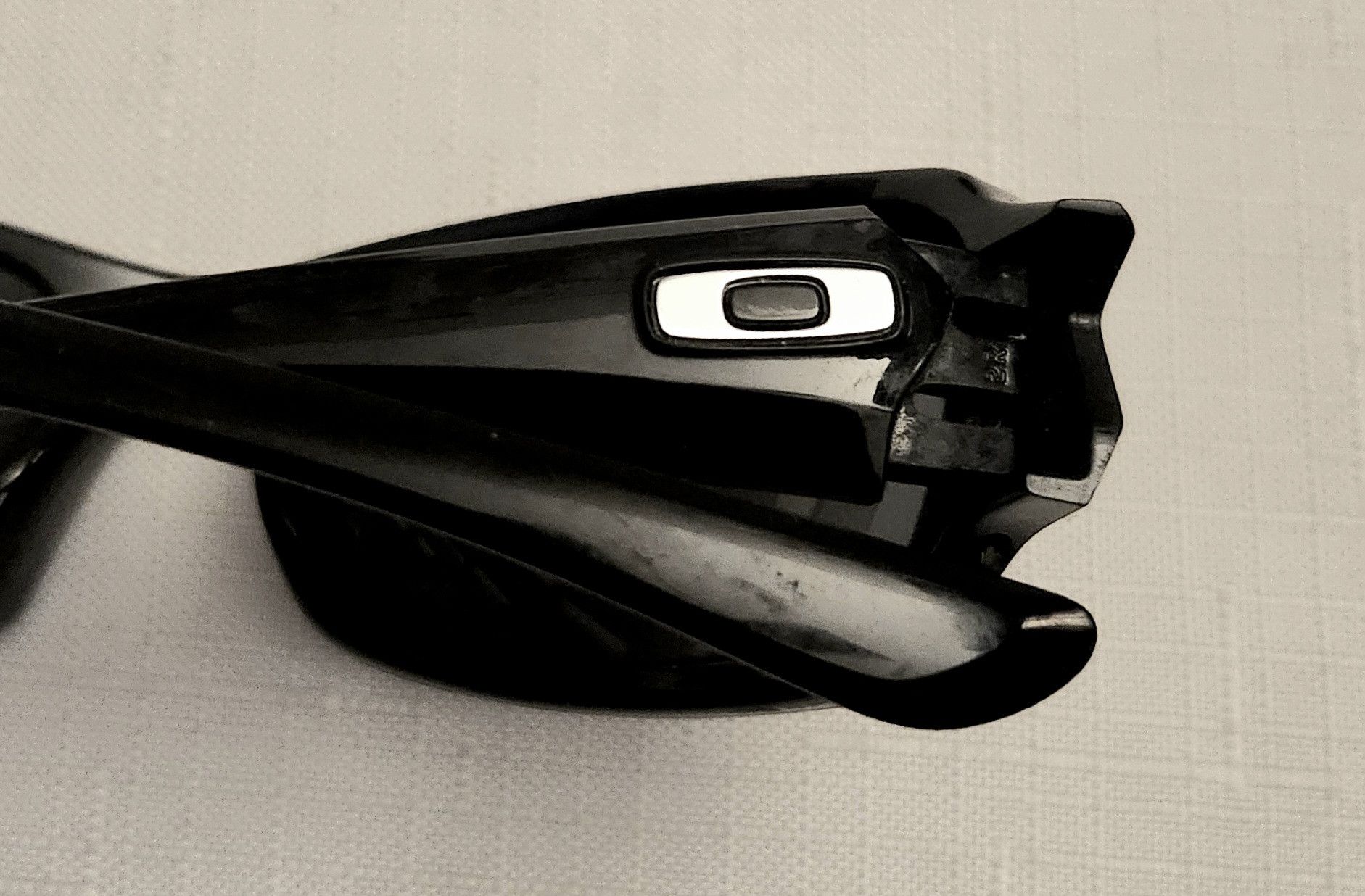 Oakley Oakley Fives Squared (4+1) 2 12967 vtg Black Wrap Sunglasses Size ONE SIZE - 8 Thumbnail