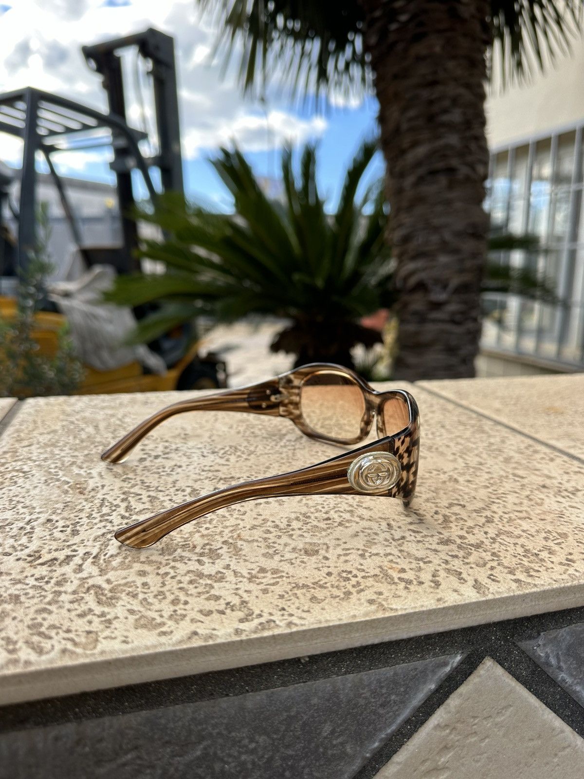 Gucci × Vintage Gucci Sunglasses Vintage GG 2937/S Brown Size ONE SIZE - 3 Thumbnail