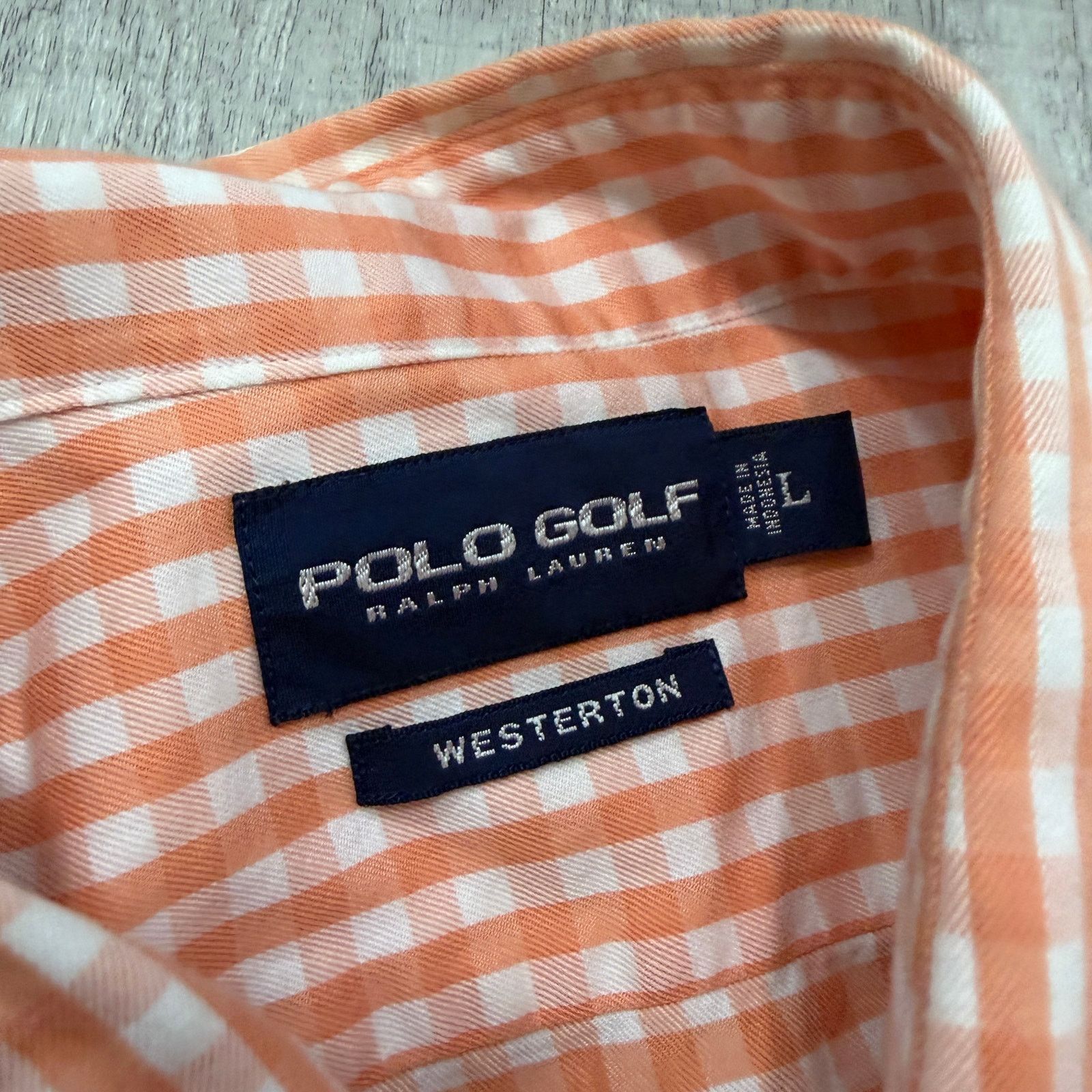 Polo Ralph Lauren Polo Golf Ralph Lauren Westerton Button Up Shirt Men's Large Size US L / EU 52-54 / 3 - 4 Thumbnail