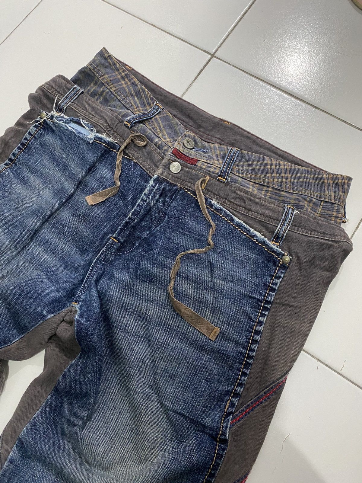 If Six Was Nine × Japanese Brand × Marithe + Francois Girbaud 2000s-Marithe Francois Girbaud Double Wise Jeans Pants Size US 31 - 13 Thumbnail