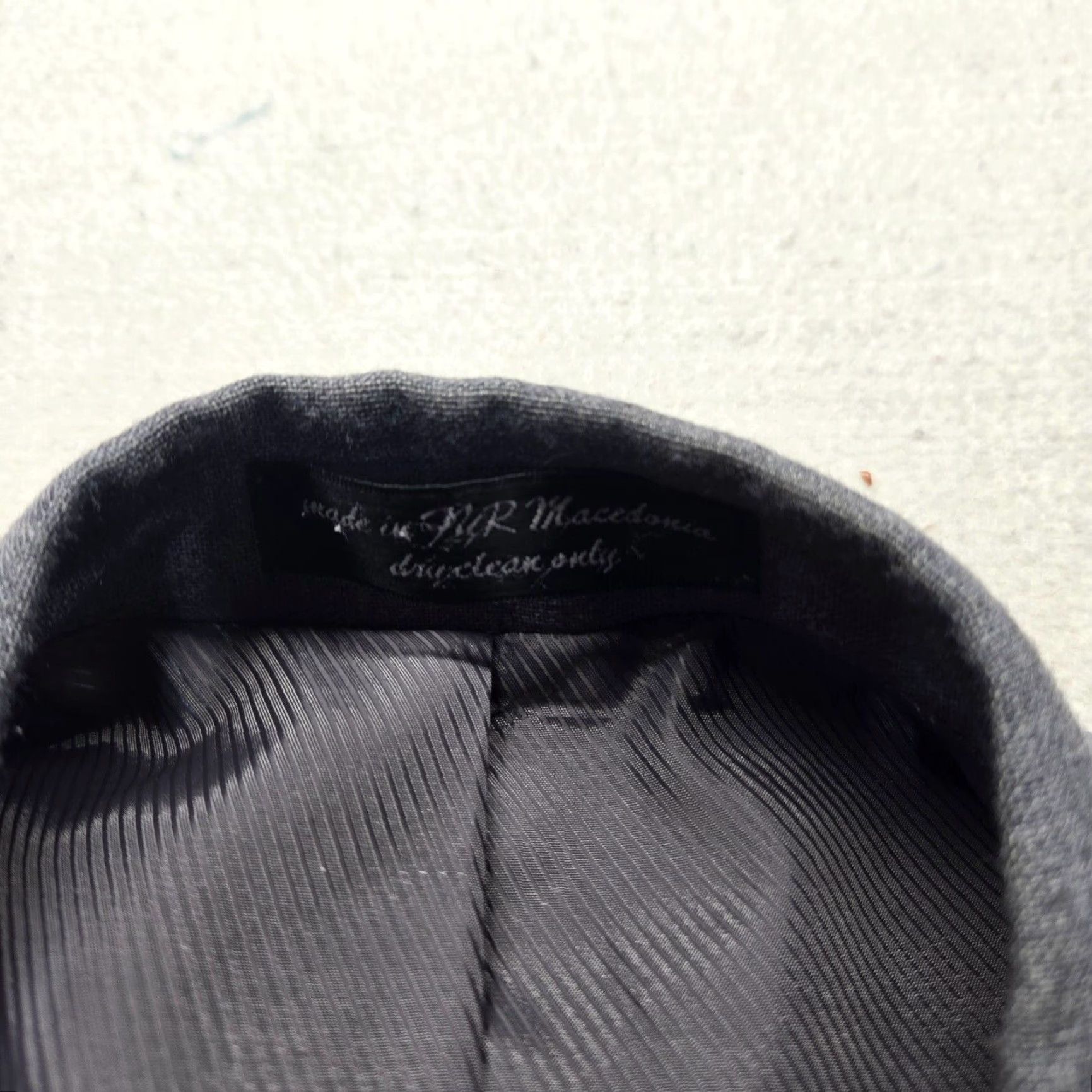 Vintage Vintage Hamrick’s Gray Suit Jacket Men’s Size 44S Two-Button Business Casual 90s Size 44R - 3 Thumbnail