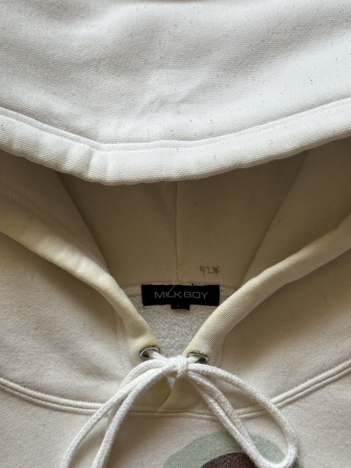 Japanese Brand 1990s MilkBoy Rabbit Sweet Brainy Oversized Hoodie Size US L / EU 52-54 / 3 - 8 Thumbnail