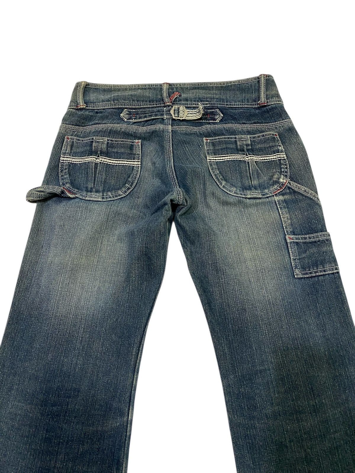 Japanese Brand Japanese Brand X queens pop flare jeans Size US 32 / EU 48 - 5 Thumbnail