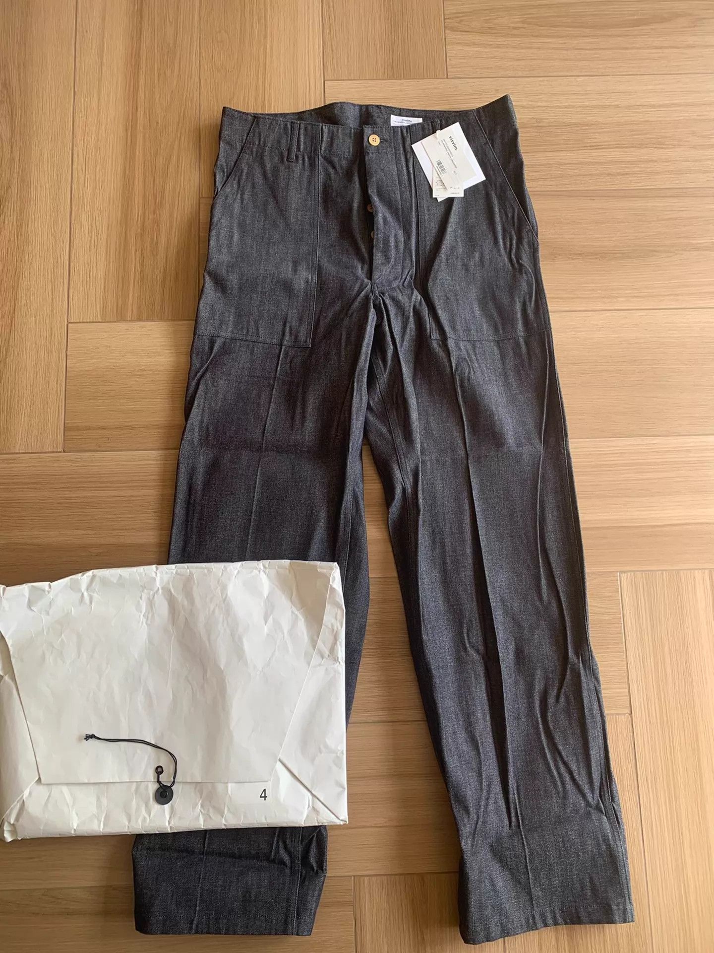 Visvim VISVIM SS BENNING JEANS UNWASHED 25AW Size 4 NEW Size US 36 / EU 52 - 1 Thumbnail