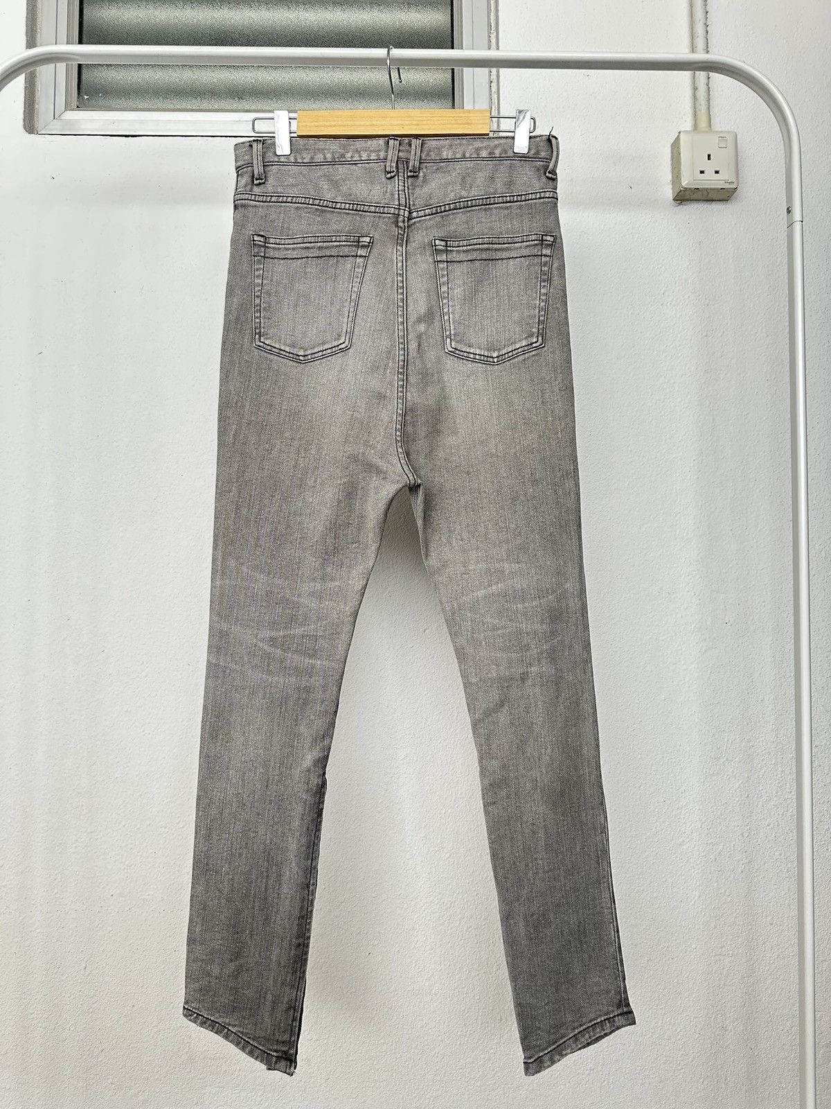 Japanese Brand 2011 ss - AG by Experiment high rise asymmetrical jeans Size US 30 / EU 46 - 10 Thumbnail