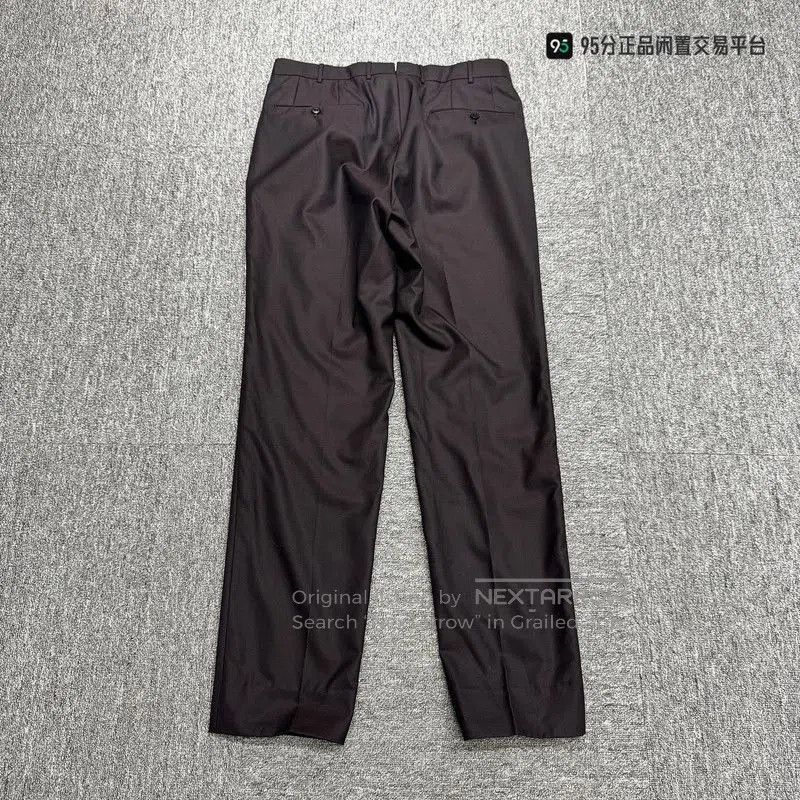 Ermenegildo Zegna Zegna Wool Casual Unisex Brown Pants. Size US 44 / EU 60 - 2 Thumbnail