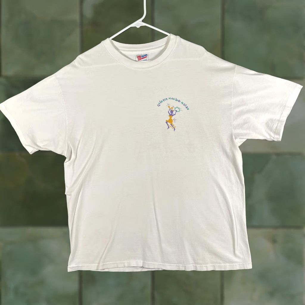 Hanes VINTAGE Hanes Shirt Mens XL White Jimmy Buffett Margaritaville New Orleans Tee Size US XL / EU 56 / 4 - 1 Thumbnail