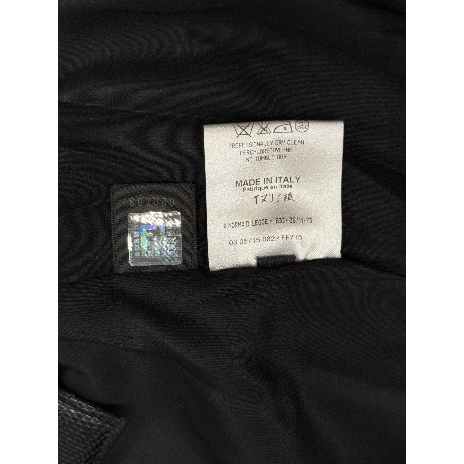 Fendi 2003 Fendi paneled biker jacket with leather details Size M / US 6-8 / IT 42-44 - 7 Thumbnail