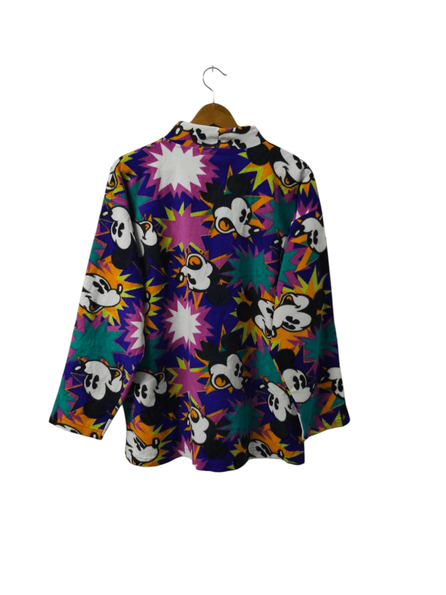 Disney vintage mickey mouse disneyland fullprint fleece jacket Size US L / EU 52-54 / 3 - 2 Thumbnail