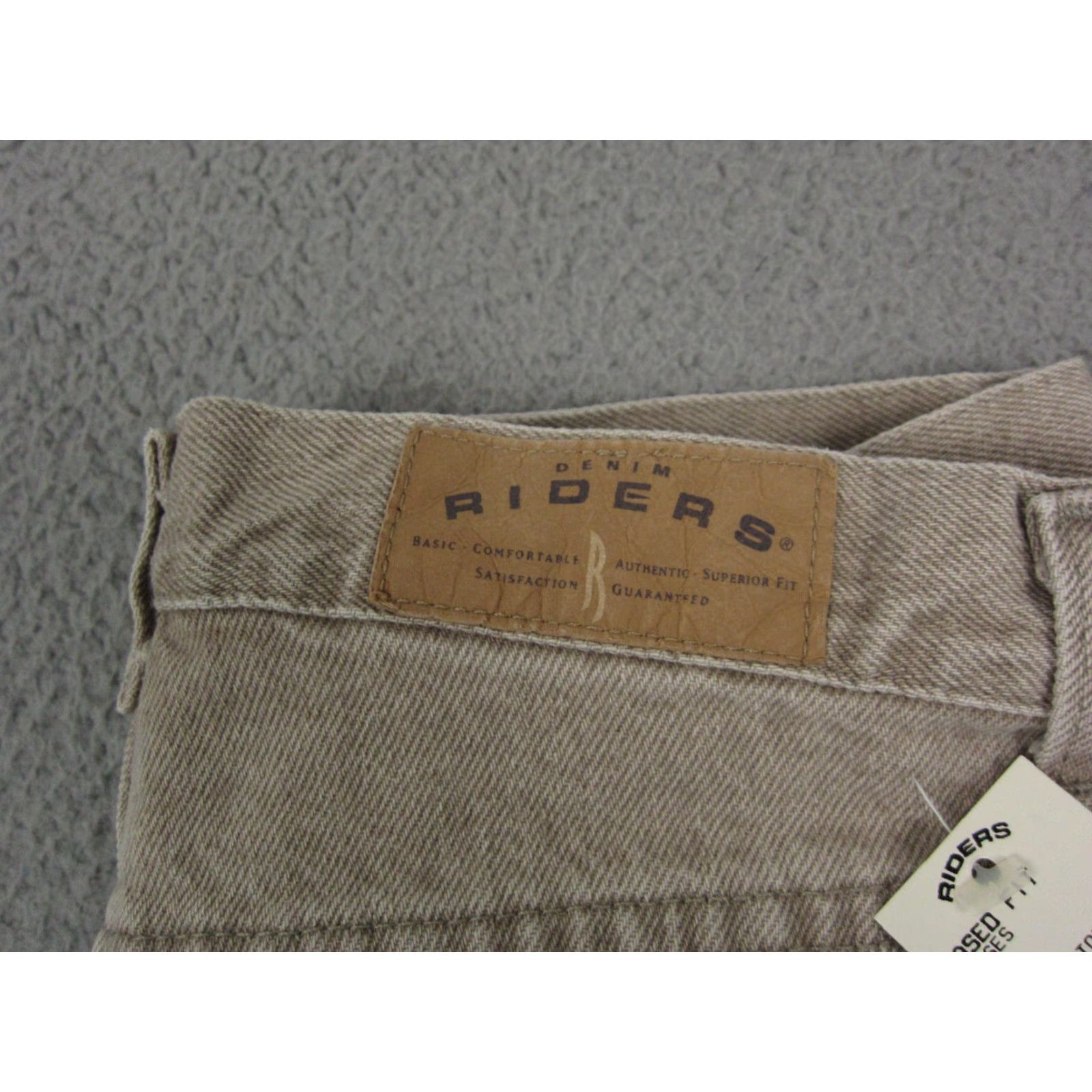 Lee Vintage Lee Jeans Womens 12 Brown 30 x 32 Lightwash Tapered Riders Deadstock Jeans Mens Womens Boys Girls Size 34" / US 12 / IT 48 - 6 Thumbnail