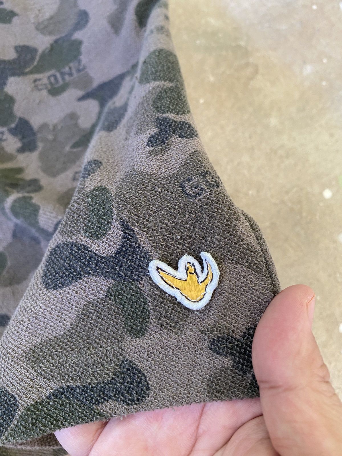 Japanese Brand Mark Gonzales x Simplicite Plus Camo Sweat Shorts Size US 34 / EU 50 - 4 Thumbnail