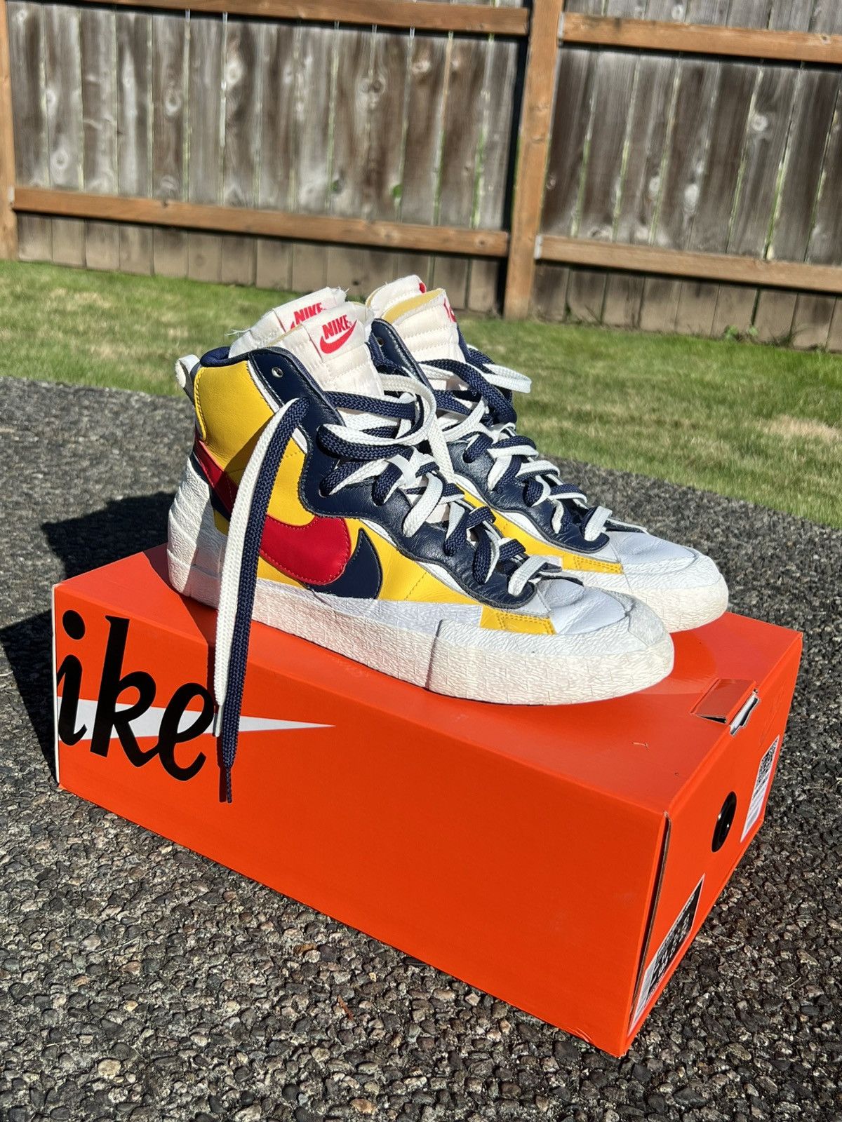 Nike × Sacai Nike x SACAI Blazers (Size 11) Size US 11 / EU 44 - 1 Thumbnail
