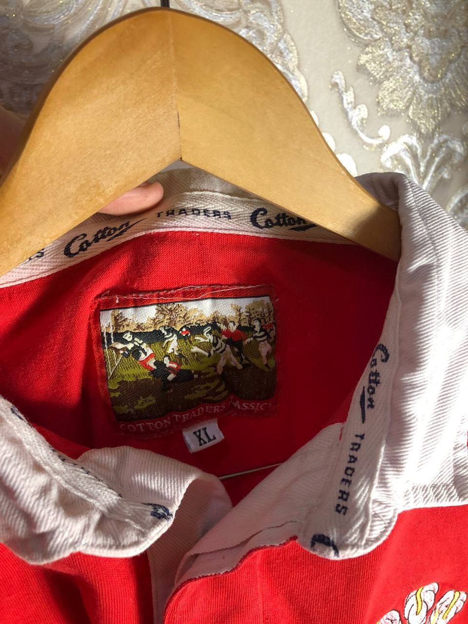 Cotton Traders VINTAGE COTTON TRADERS WRU WALES RETRO RUGBY JERSEY Y2K 90s Size US XL / EU 56 / 4 - 3 Thumbnail