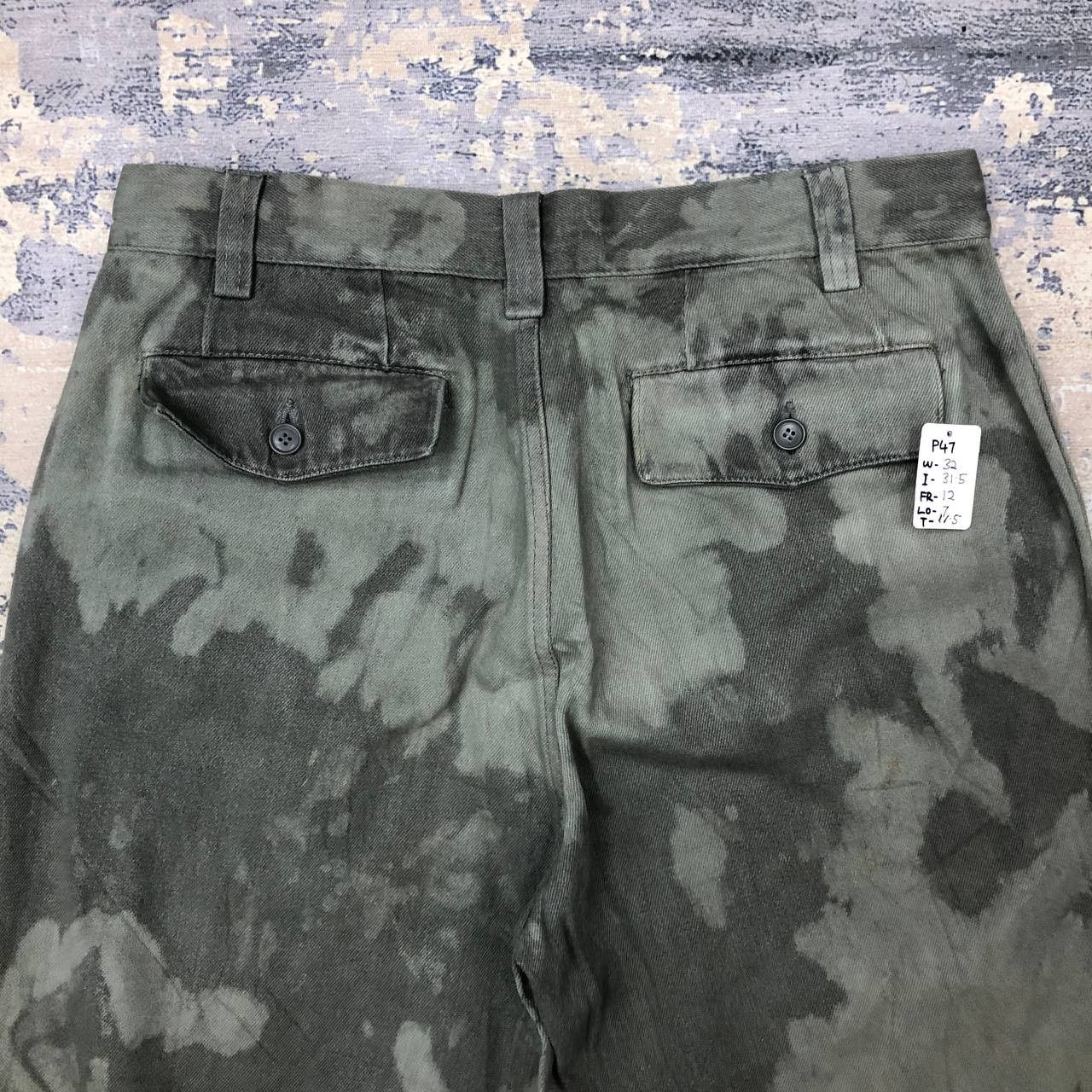 Japanese Brand P47 FISSARE HOMME DOUBLE KNEE ZIPPER PANTS Size US 32 / EU 48 - 4 Thumbnail