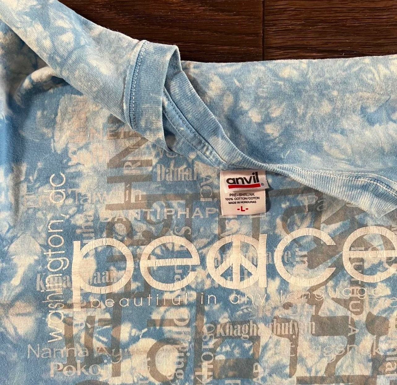 Anvil Vintage 1990s anvil piece T-shirt tie-dye AOP Size US L / EU 52-54 / 3 - 3 Thumbnail