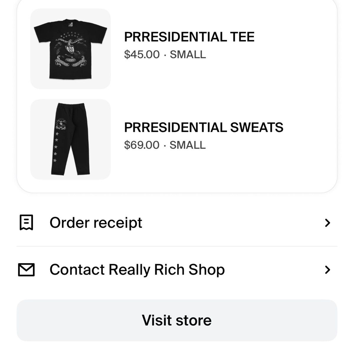 Other Really Rich “Prresidential” Sweatpants Size US 30 / EU 46 - 4 Thumbnail