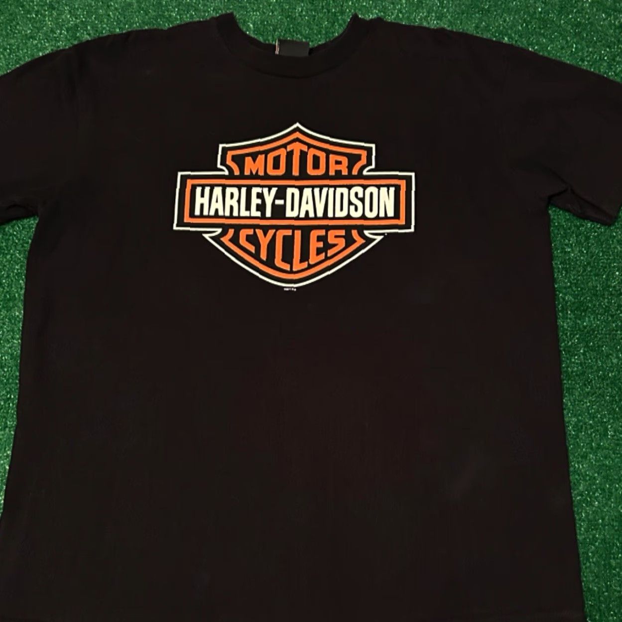 Harley Davidson VINTAGE Harley-Davidson Tribal Flames Logo T-Shirt XL Black Men Short Sleeve 90s Y2K Biker VTG 2011 Shirt Size US XL / EU 56 / 4 - 4 Thumbnail