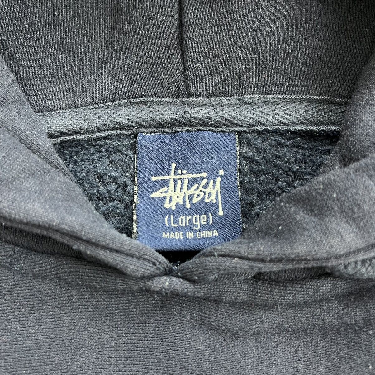 Stussy 1990s Vintage Stüssy Headphone S Logo Embrodiery Hoodie Size US L / EU 52-54 / 3 - 8 Thumbnail