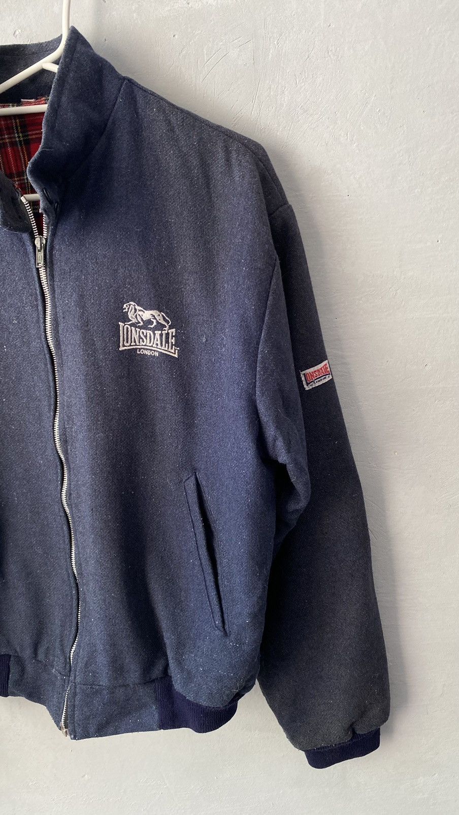 Vintage Vintage Lonsdale bomber jacket Size US XL / EU 56 / 4 - 2 Thumbnail