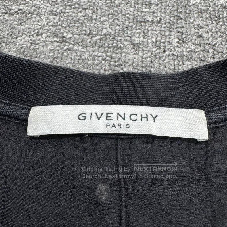 Givenchy Givenchy Ripped Aged Printed Short Sleeve Size US M / EU 48-50 / 2 - 2 Thumbnail