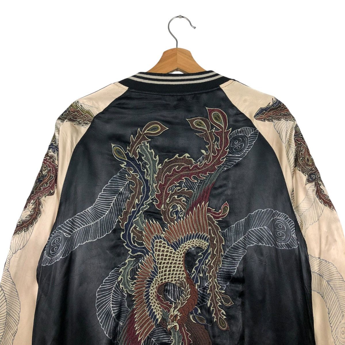 Japanese Brand 🔥VINTAGE REVERSIBLE JACKET SUKAJAN SOVEINER EMBROIDERRED Size US M / EU 48-50 / 2 - 11 Thumbnail