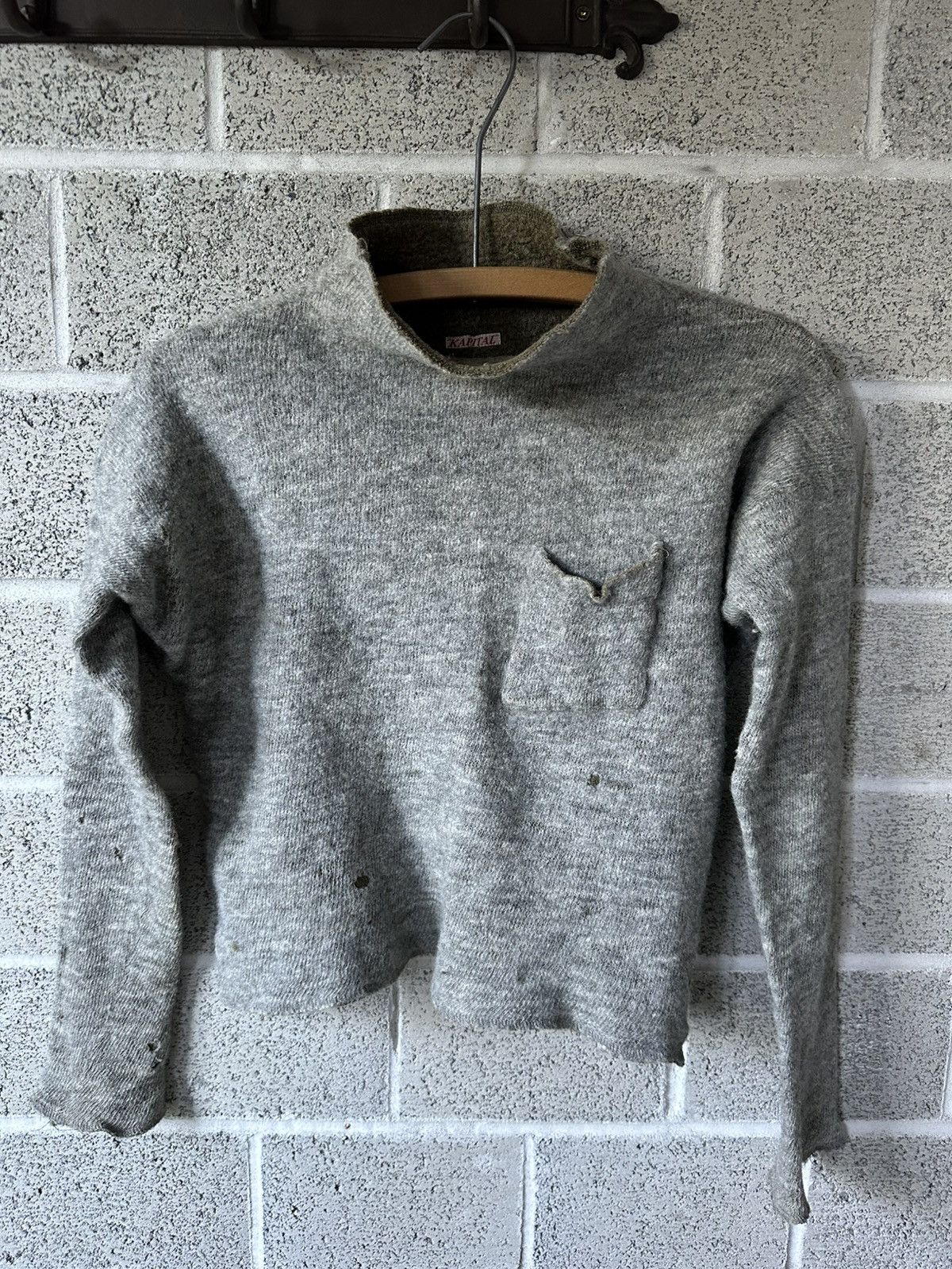 Japanese Brand × Kapital Kapital Womans 100% Wool Sweater Size S / US 4 / IT 40 - 12 Thumbnail