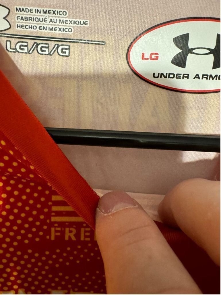 Under Armour Under Armour Heatgear Marines L/S Mens LG Large Red Size US L / EU 52-54 / 3 - 4 Thumbnail