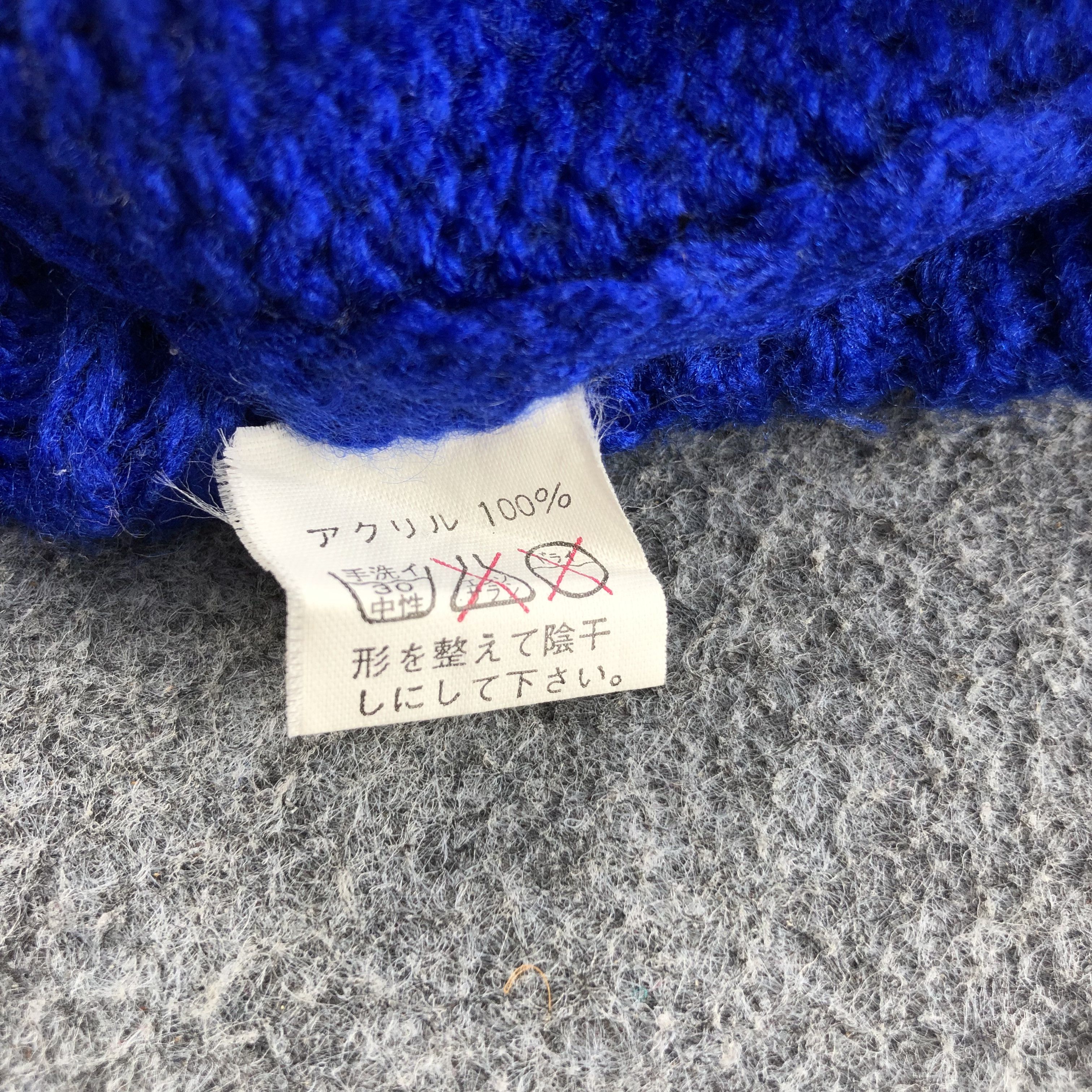 Japanese Brand Cute Blue Kappa Beanie Snowcap Snow Hat B336 Size ONE SIZE - 6 Thumbnail