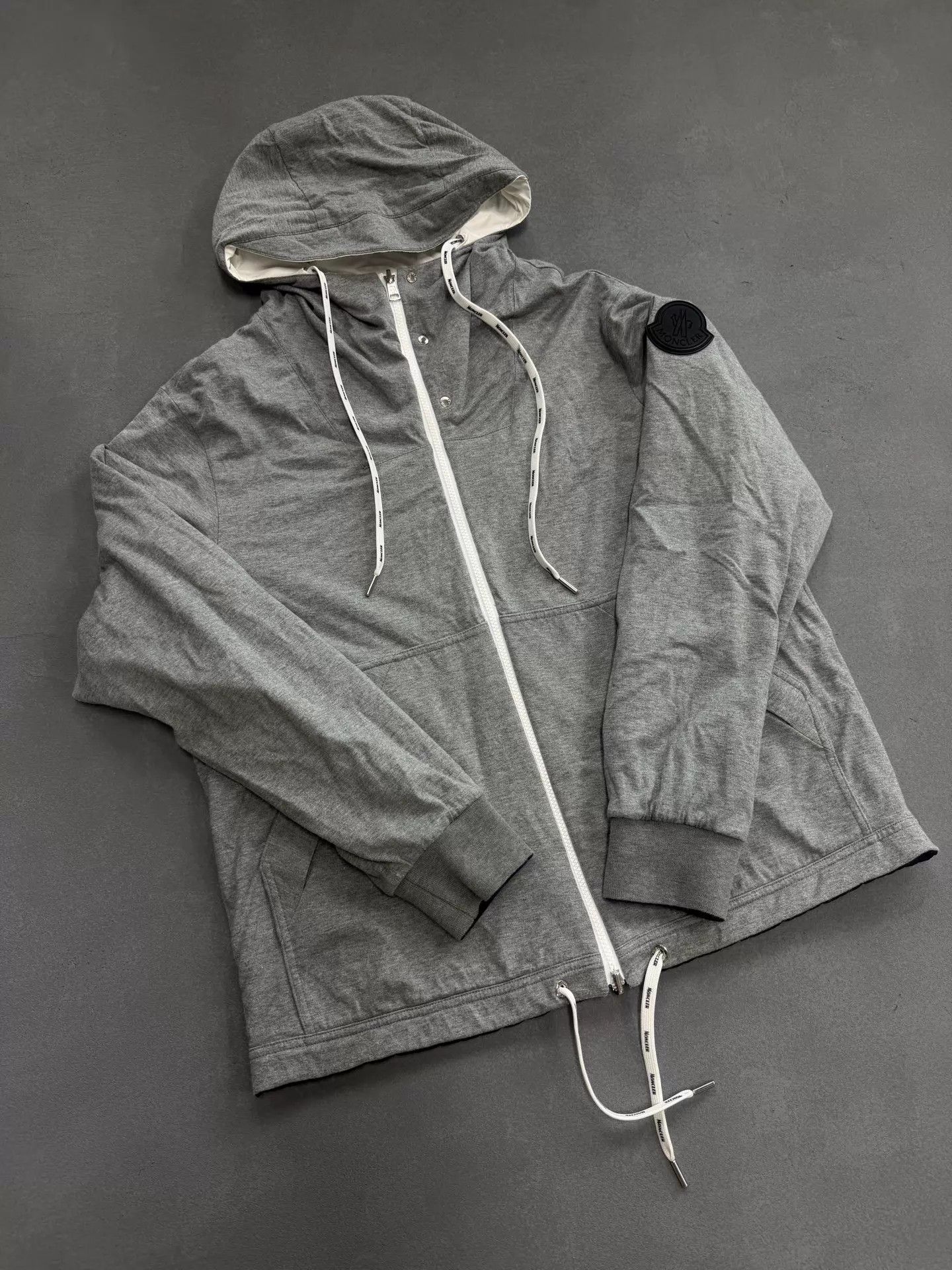 Moncler Moncler colorblock zip hooded jacket navy & deep blue size 5 Size US XXL / EU 58 / 5 - 3 Thumbnail