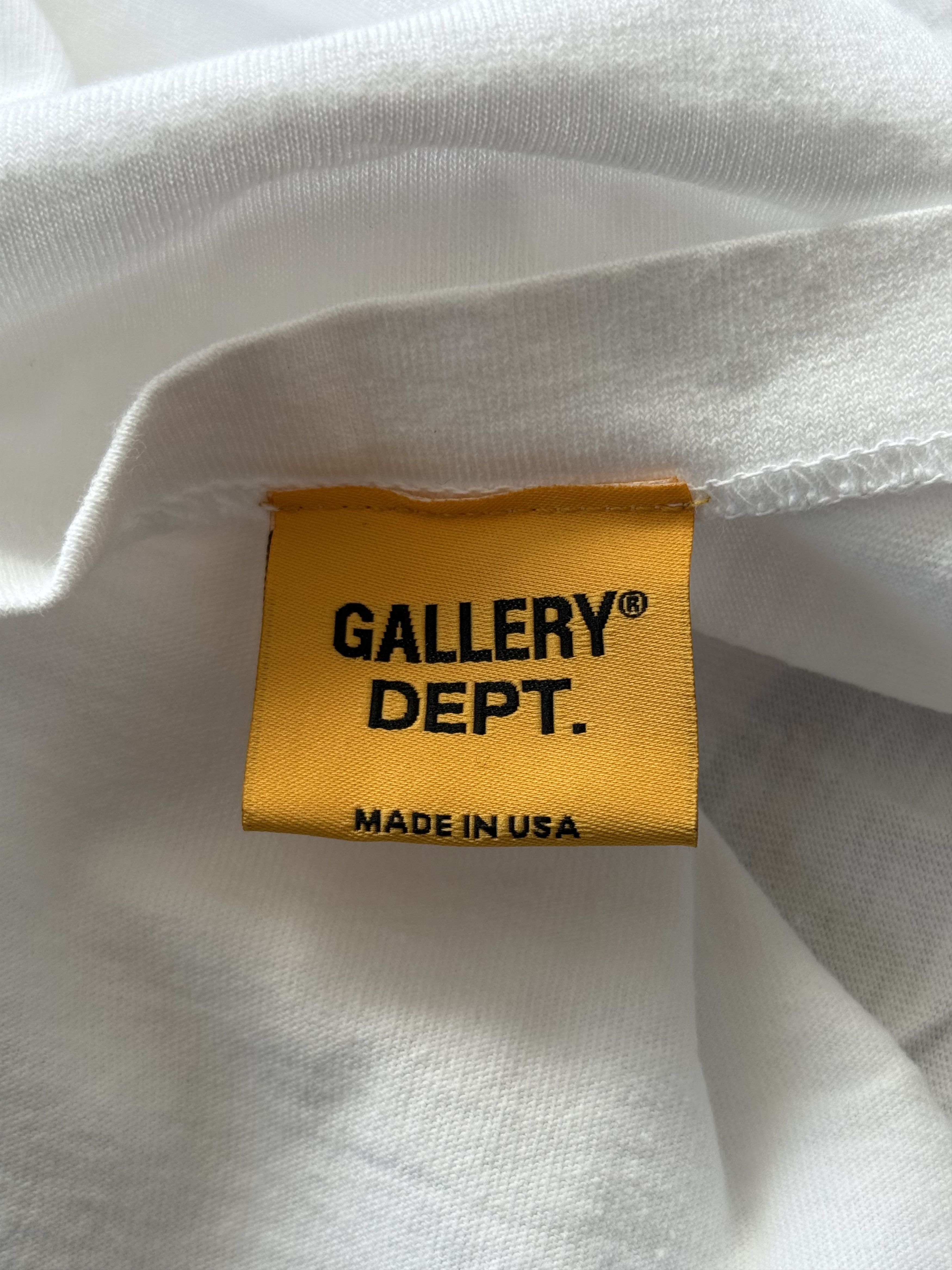 Gallery Dept. Gallery Dept White & Black Upside Down Logo T-Shirt Size US XS / EU 42 / 0 - 4 Thumbnail