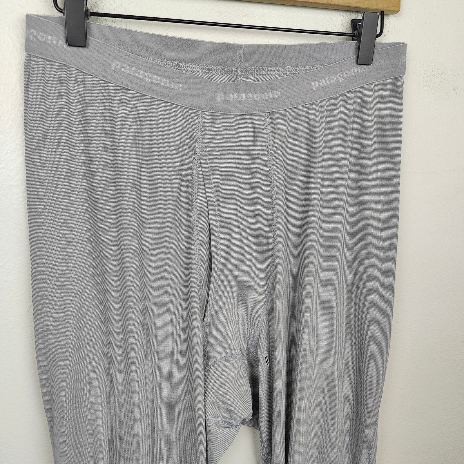 Patagonia Patagonia Base Layer Pants Mens XL Gray Capilene Size US 36 / EU 52 - 2 Thumbnail