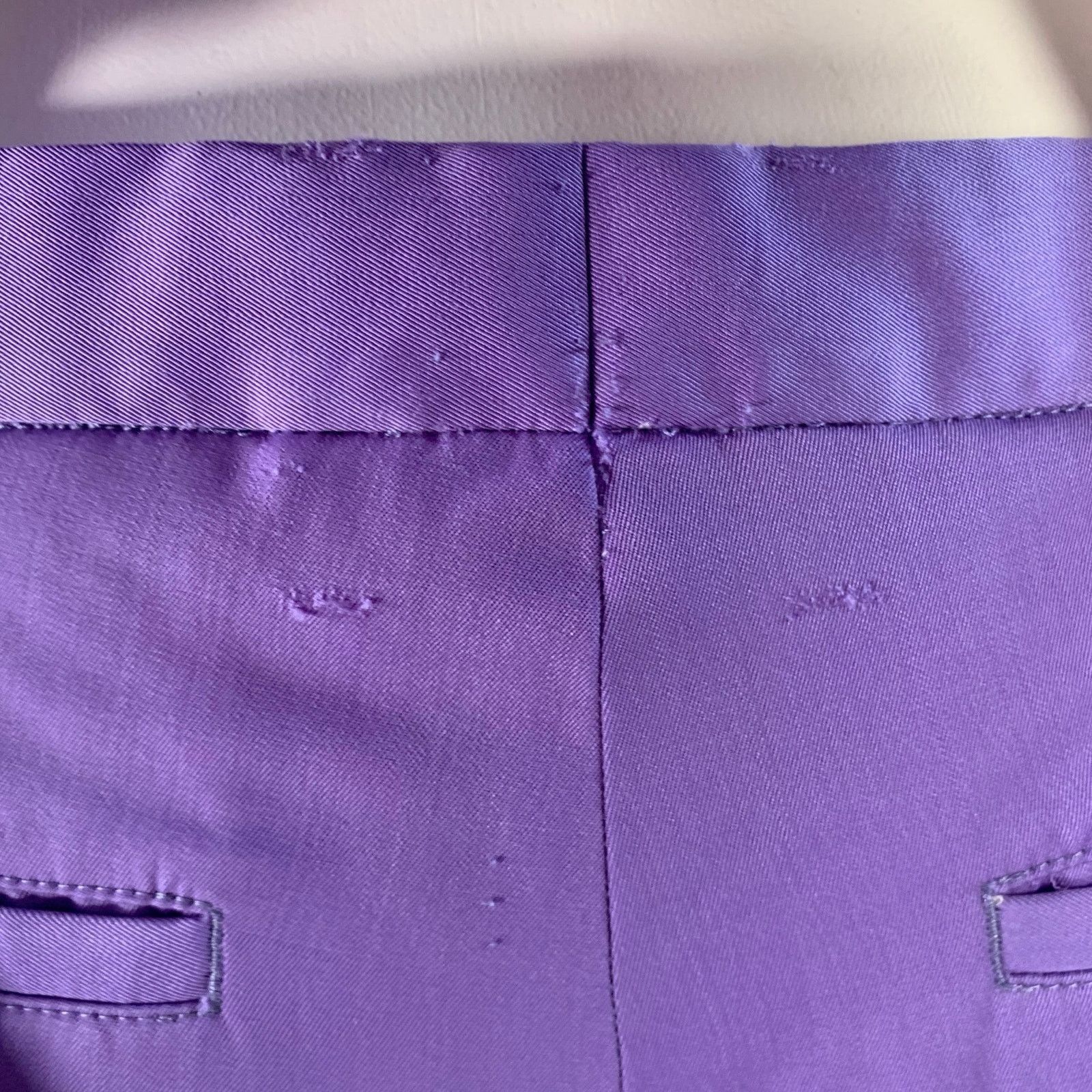 Paul Smith Size 36 Soho Fit Purple Lavender Wool Notch Lapel Suit Size 36R - 7 Thumbnail