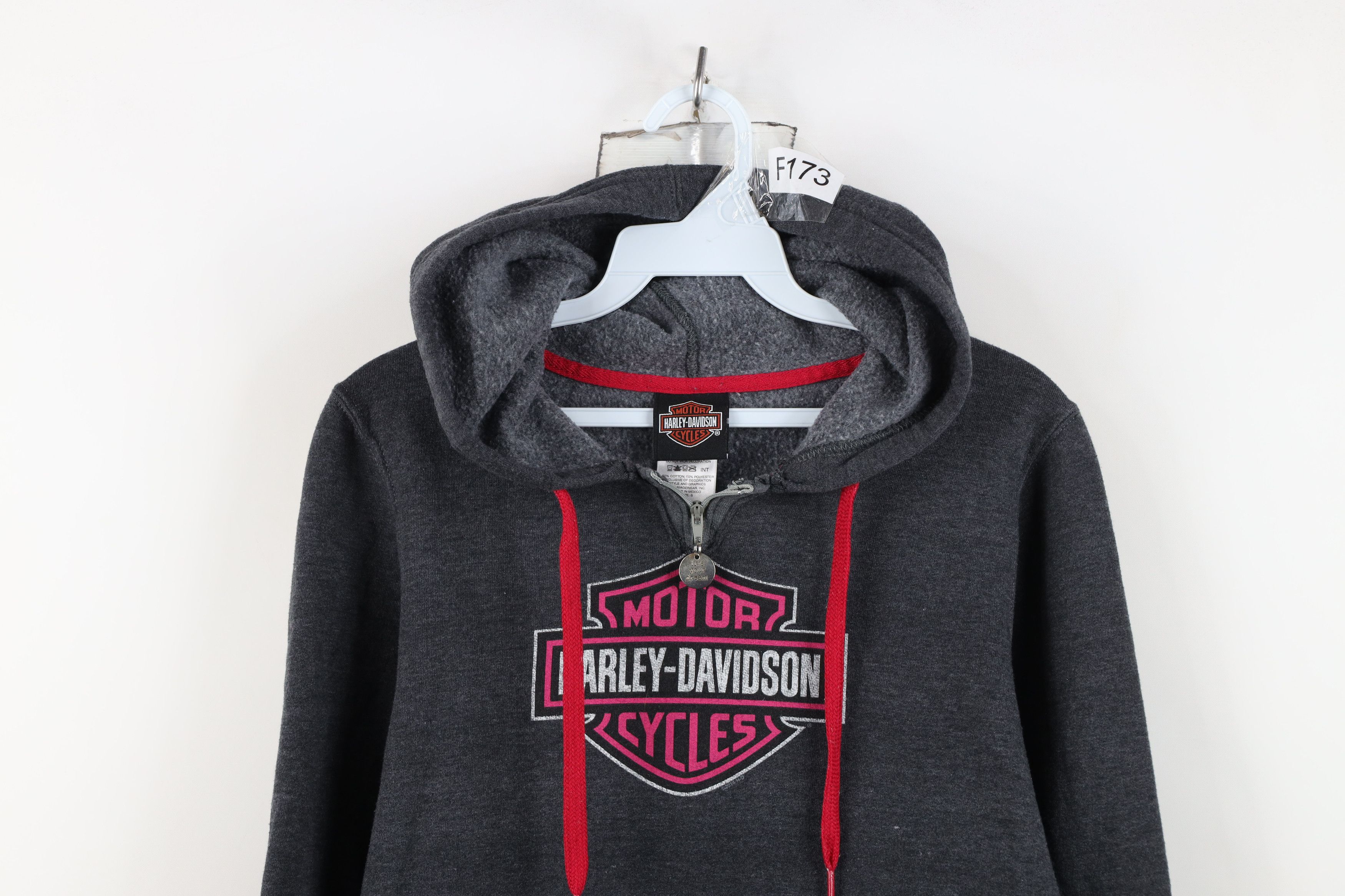 Harley Davidson Vintage Y2K Harley Davidson Spell Big Logo Hoodie Sweatshirt Size US S / EU 44-46 / 1 - 2 Thumbnail