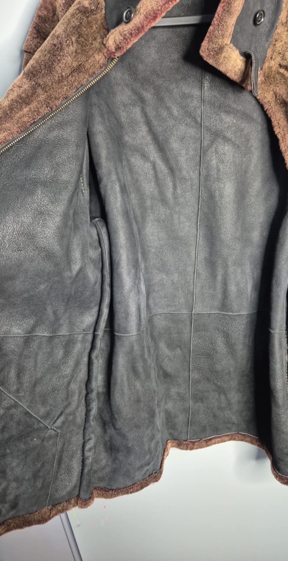 Hugo Boss Hugo Boss Baldessarini Shearling Jacket XL Italy Size US XL / EU 56 / 4 - 4 Thumbnail