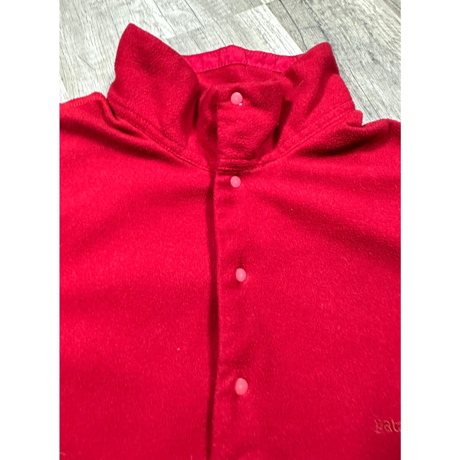 Patagonia VINTAGE Patagonia Synchilla Pullover Jacket Mens M Red Made in USA Size US M / EU 48-50 / 2 - 5 Thumbnail