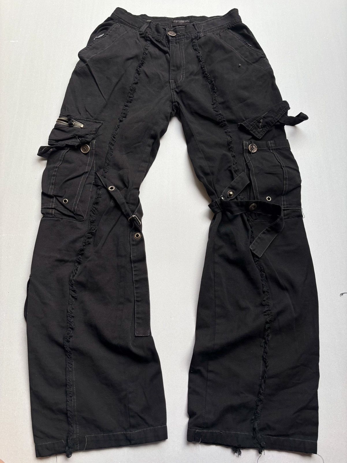 VERTGARMENTS bondage cargo pants