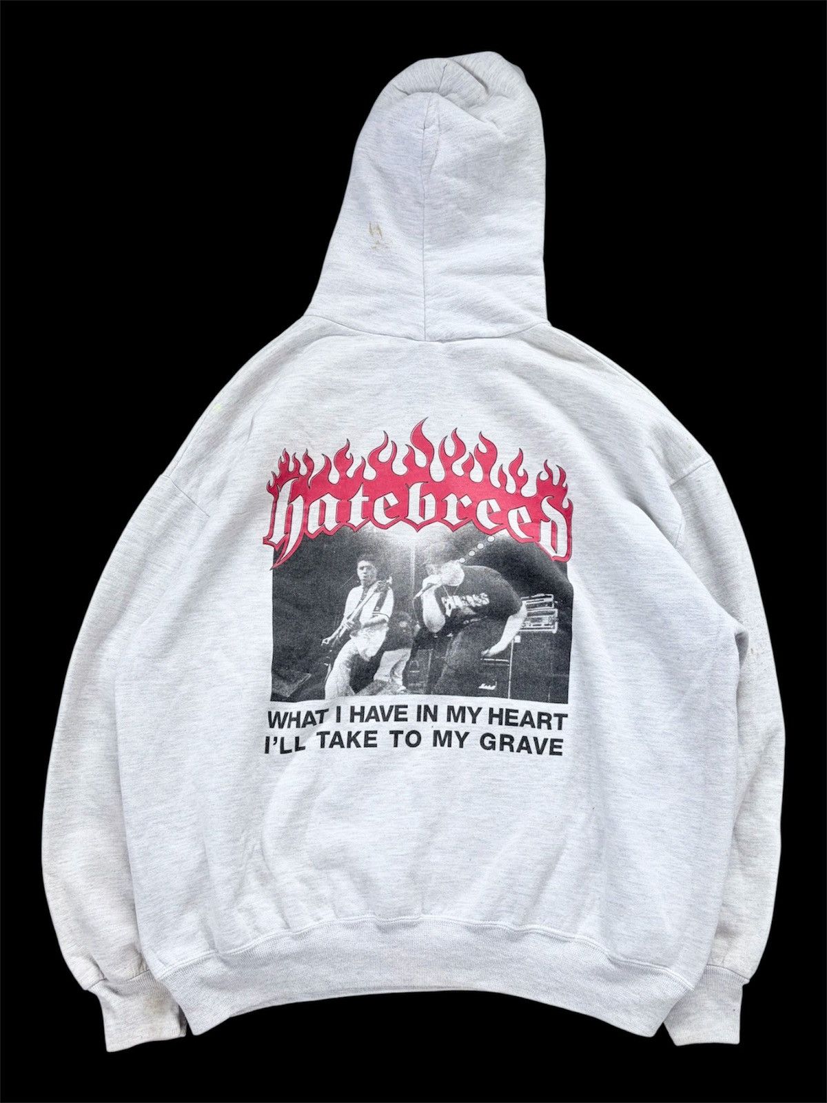 Band Tees Vintage 1990s Hatebreed Hoodie Size US XXL / EU 58 / 5 - 3 Thumbnail