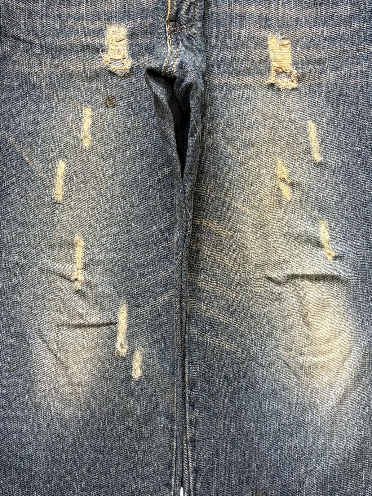 Acne Studios Vintage Japanese Brand Distressed Baggy Jeans Size 34" / US 12 / IT 48 - 3 Thumbnail