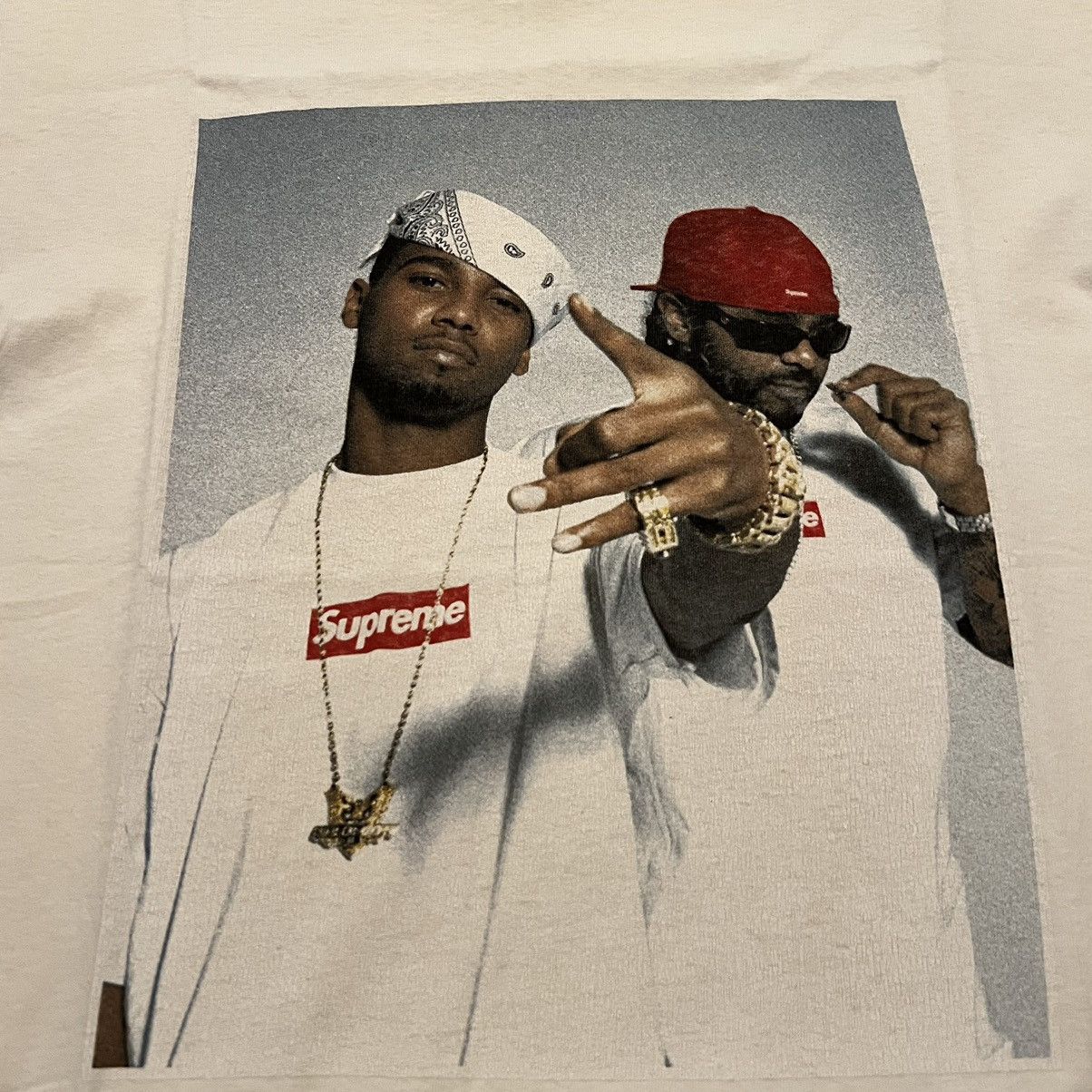 Supreme Supreme Photo Tee Dipset Jim Jones Juelz Santana photo tee Size US L / EU 52-54 / 3 - 6 Thumbnail