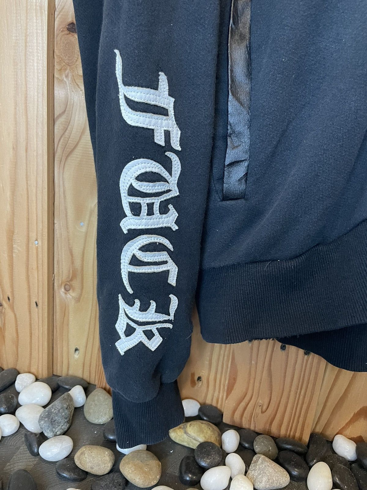 Japanese Brand × Vintage Slangy Japan Chrome Hearts inspired jacket Size US L / EU 52-54 / 3 - 5 Thumbnail