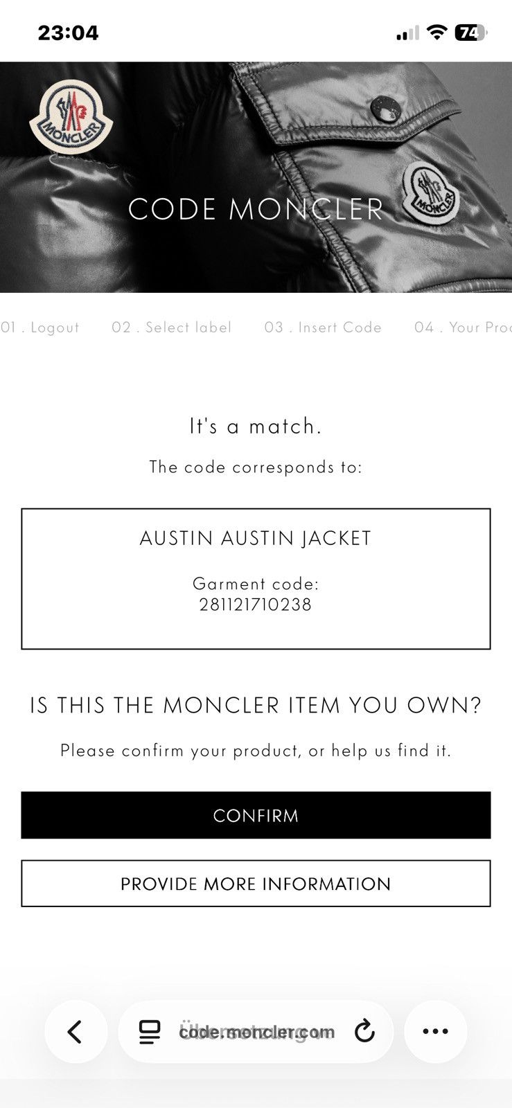 Moncler Moncler Downjacket Austin Tg 2 Men Size US M / EU 48-50 / 2 - 13 Thumbnail